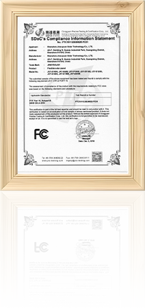 FCC Certificate