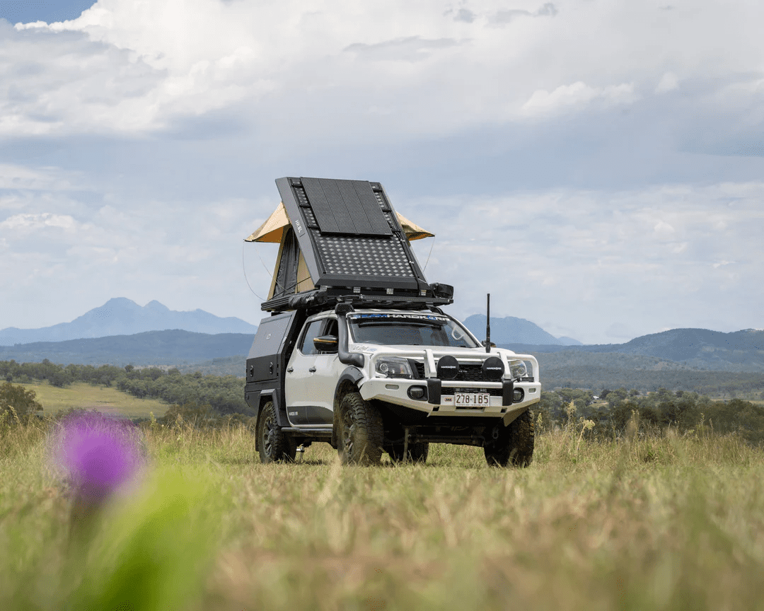 Rigid solar panel outdoor use